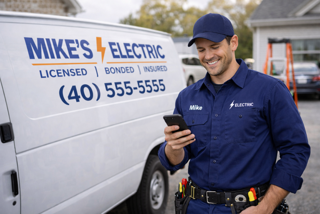 copy of electrician booked jobs service van uniform 01
